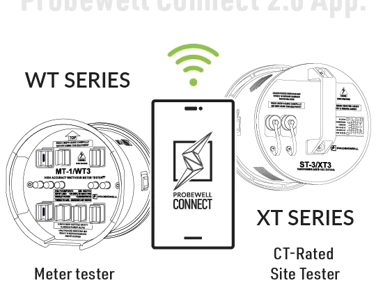 Probewell Connect 2.0 Application | Wireless | XT Series and WT Series | MT-1/WT1 | MT-1/WT3 | ST-3/XT3